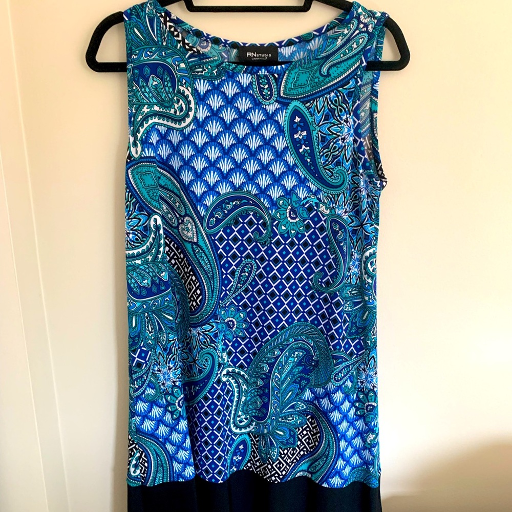 RN Studio Patterned Swing Dress